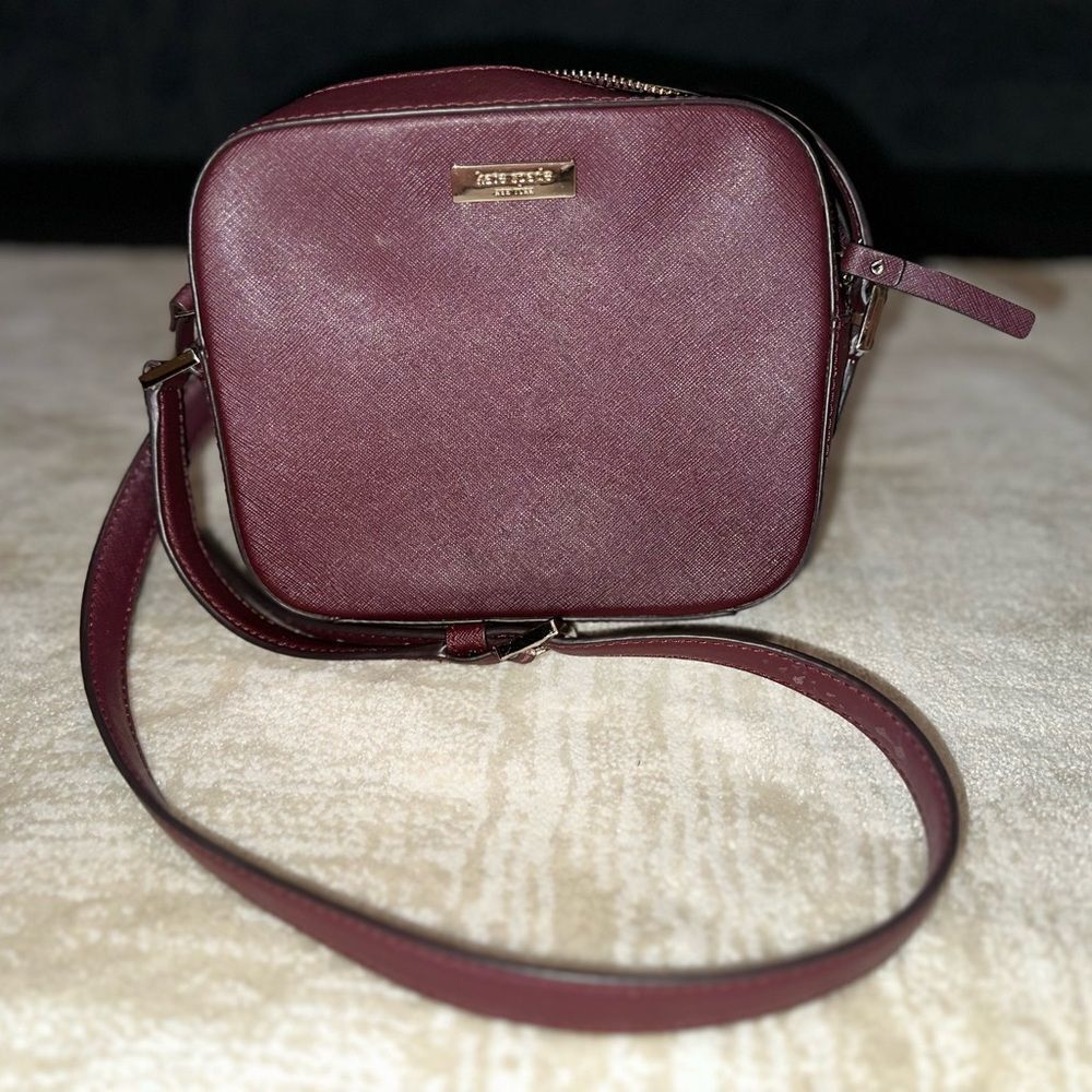 Kate Spade Plum Crossbody Purse - Picture 12 of 12